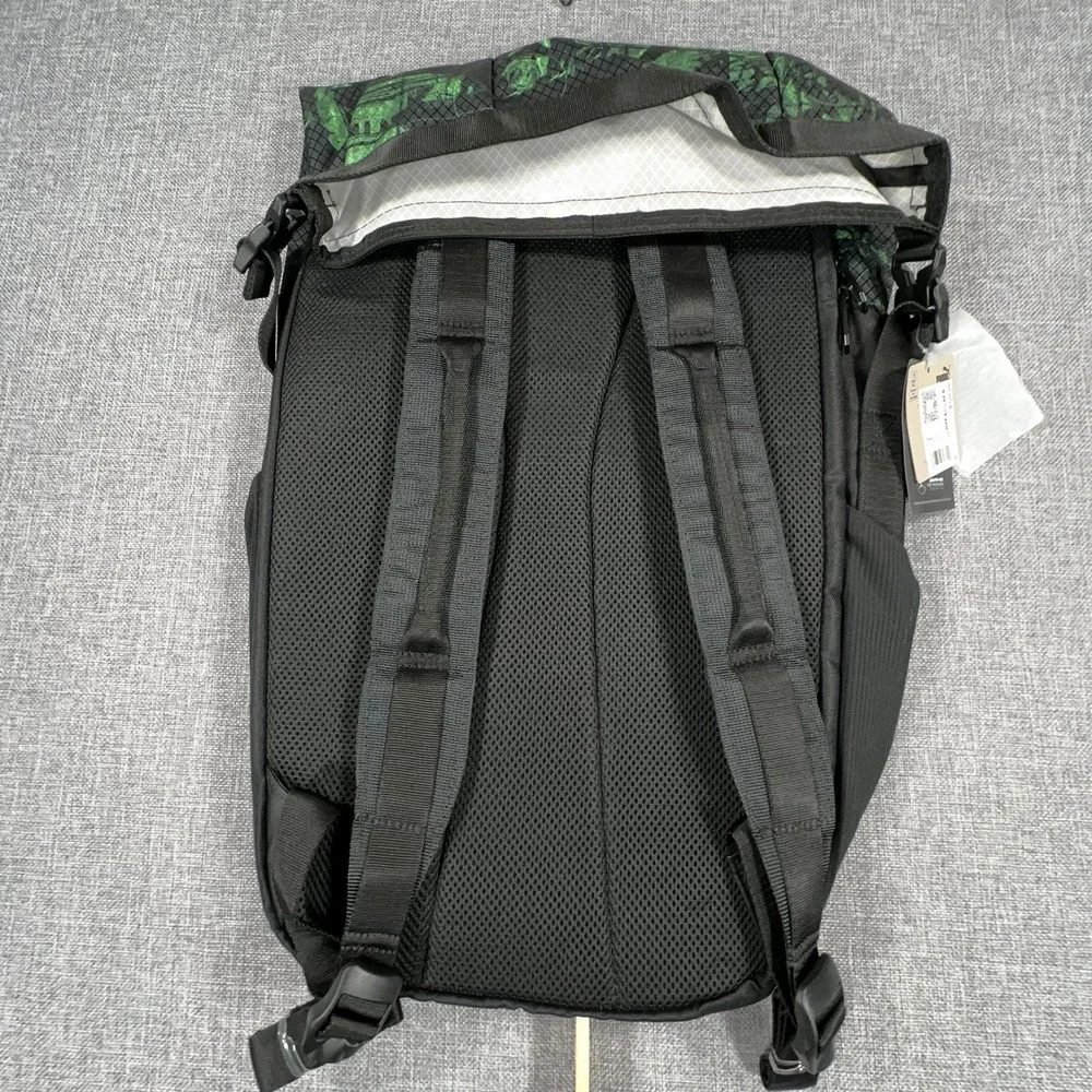 Puma Mercedes AMG Petronas F1 Statement Backpack OSFA Black Green Bag NEW